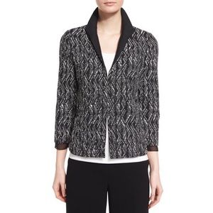 Lafayette 148 | Bellene 3/4 Sleeve‎ Woven Texture Jacket Size 12